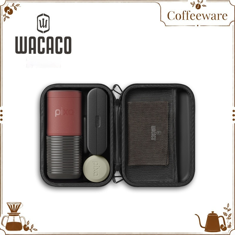 Travel Accessories Set - WACACO Pixapresso Tragbare Elektrische Espressomaschine mit
