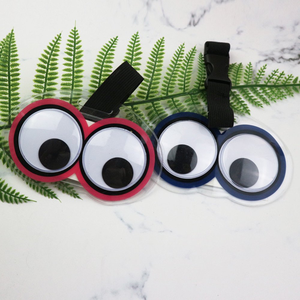 Travel Accessories Name - Gepäckanhänger mit niedlichen Augen, lustige Kofferanhänger