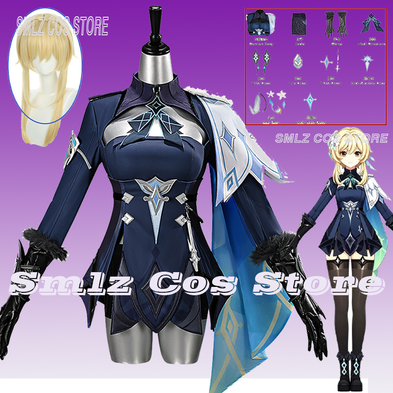 Travel Accessories Set - 2026 Genshin Impact Reisende Lumine Cosplay-Kostüm