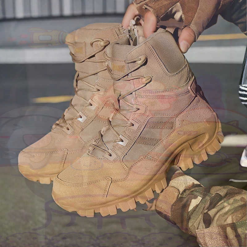 Travel Accessories Gift Ideas - Tan Long Barrel Deadlift Casual Sneakers