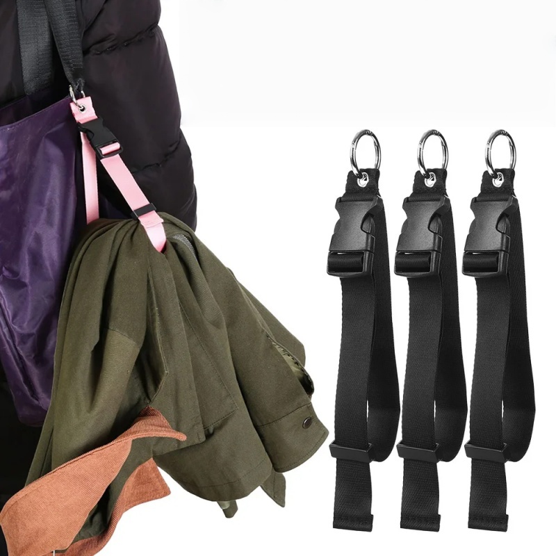 Travel Accessories Plane - Karabiner-Reisegurt für Gepäck, Verstellbarer Elastischer Taschenhalter