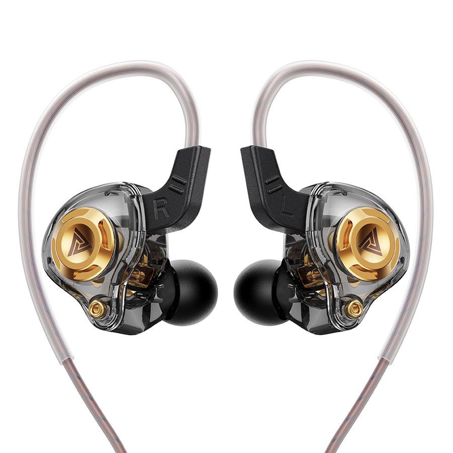 Earplug Set Foam - QKZ AK6 SRS HiFi Metall-Kopfhörer mit