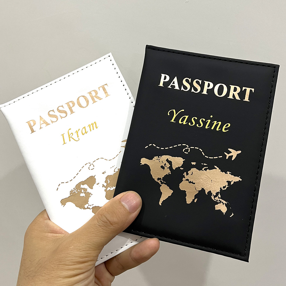 Travel Accessories Plane - Neue Nette Personalisierte Passport Abdeckung Flugzeug
