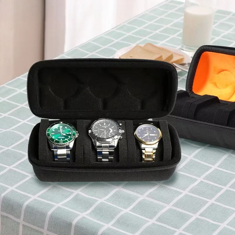 Accessories Travel Jewelry Box - Reiseetui für Uhren mit 3 Fächern,