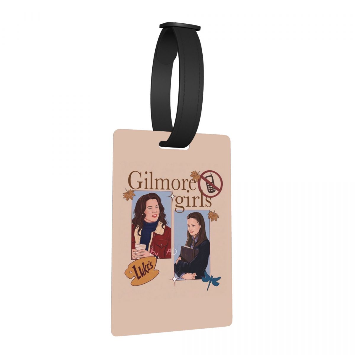 Travel Accessories Name - Gilmore Girls Graffiti-Gepäckanhänger, Kofferzubehör, Reisegepäck, Boarding-Etikett,