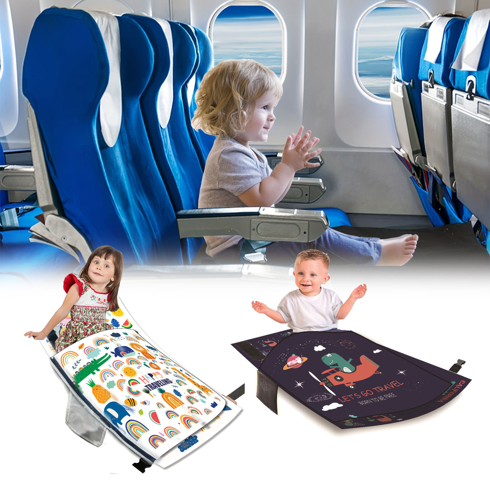 Travel Accessories Plane - Kinder Flugzeug Bett Atmungsaktive Kinder Flugzeug