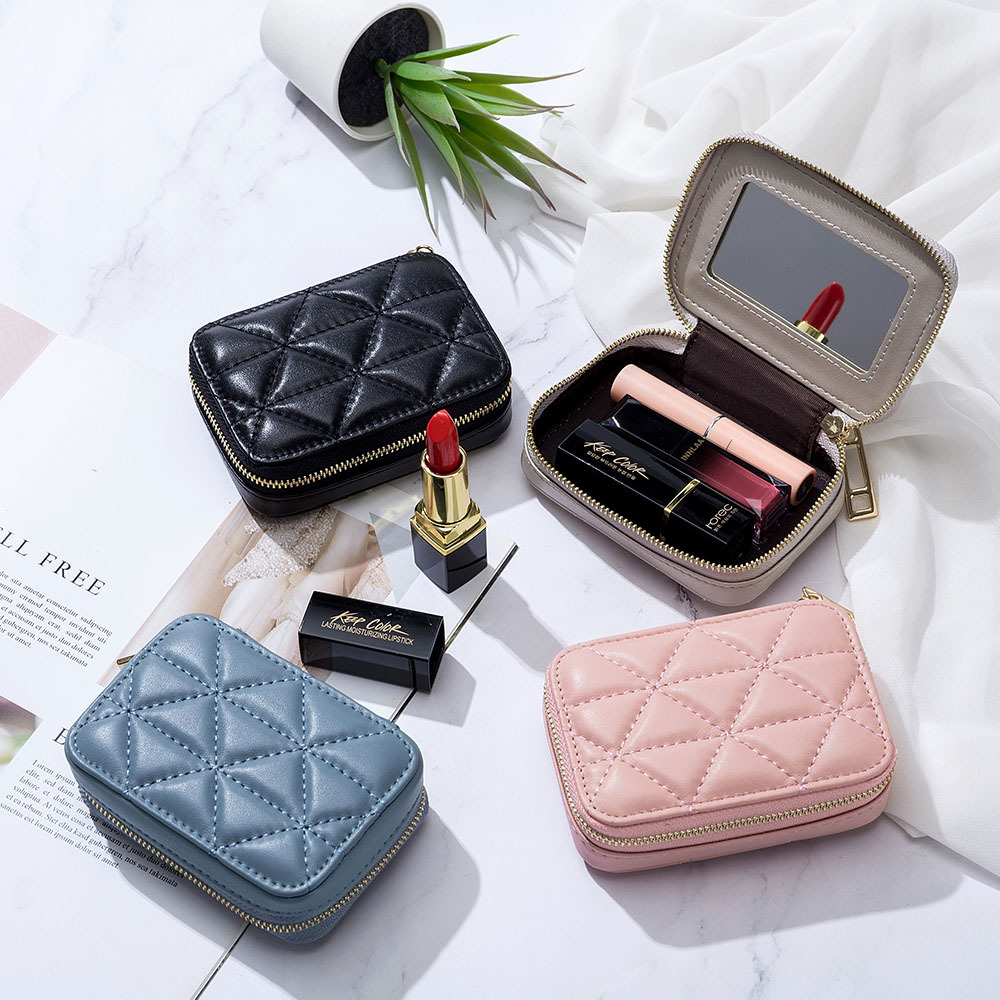 Travel Ziplock Bags - Neue PU Lippenstifte Lagerung Tasche Mit