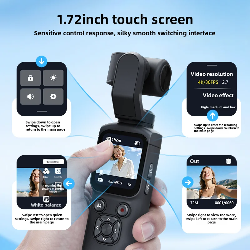 Handliche Taschen-Digitalkamer – Travel Vlog Accessories Bewertung und Preis