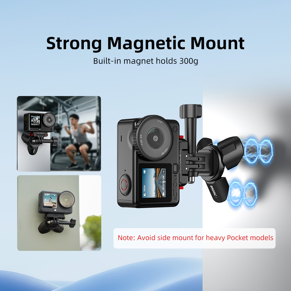 BRDRC Pocket 4 Mini-Stativ-Set – Travel Vlog Accessories Bewertung und Preis