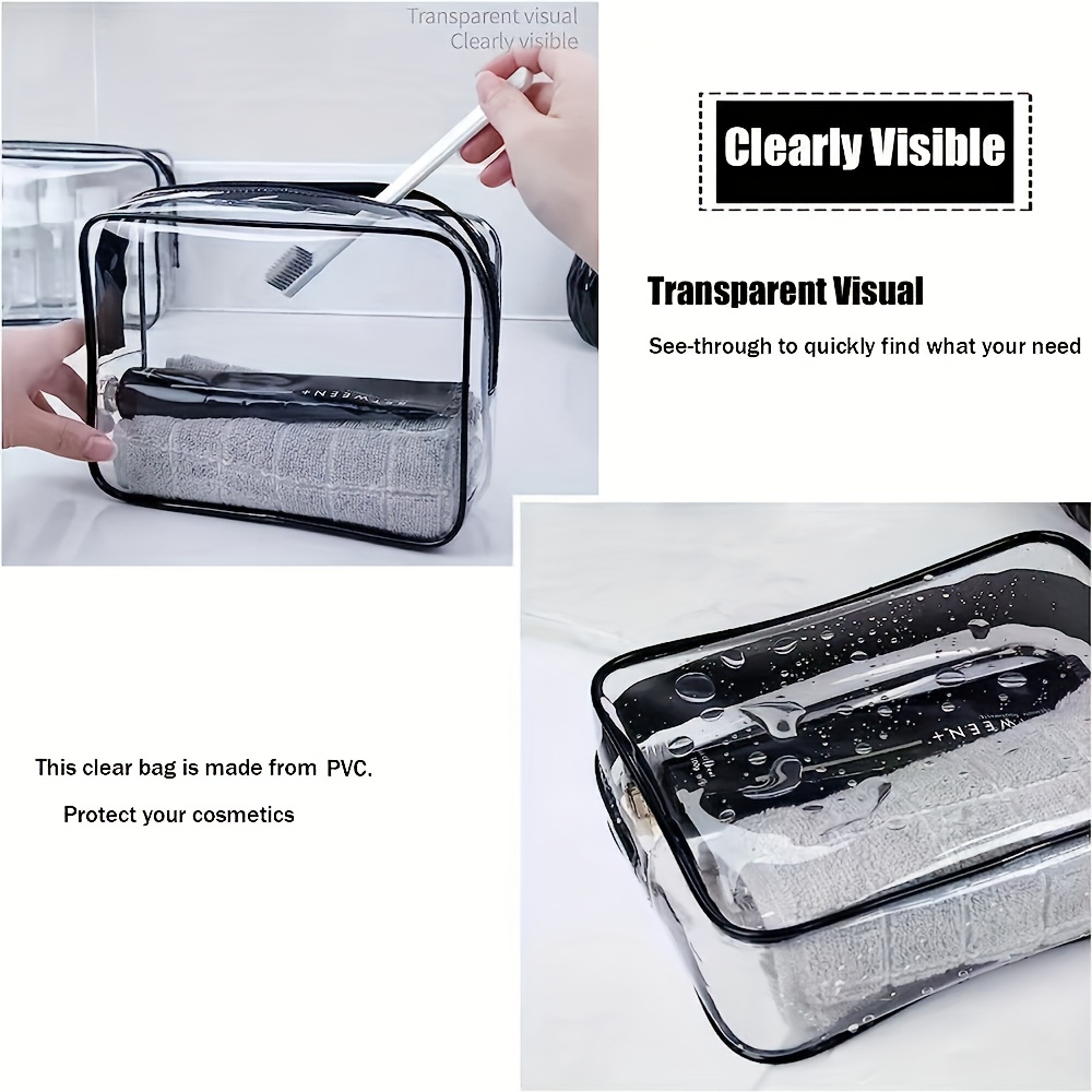 1 Stück Transparente Make-up-T – Toiletry Bag Tsa Bewertung und Preis