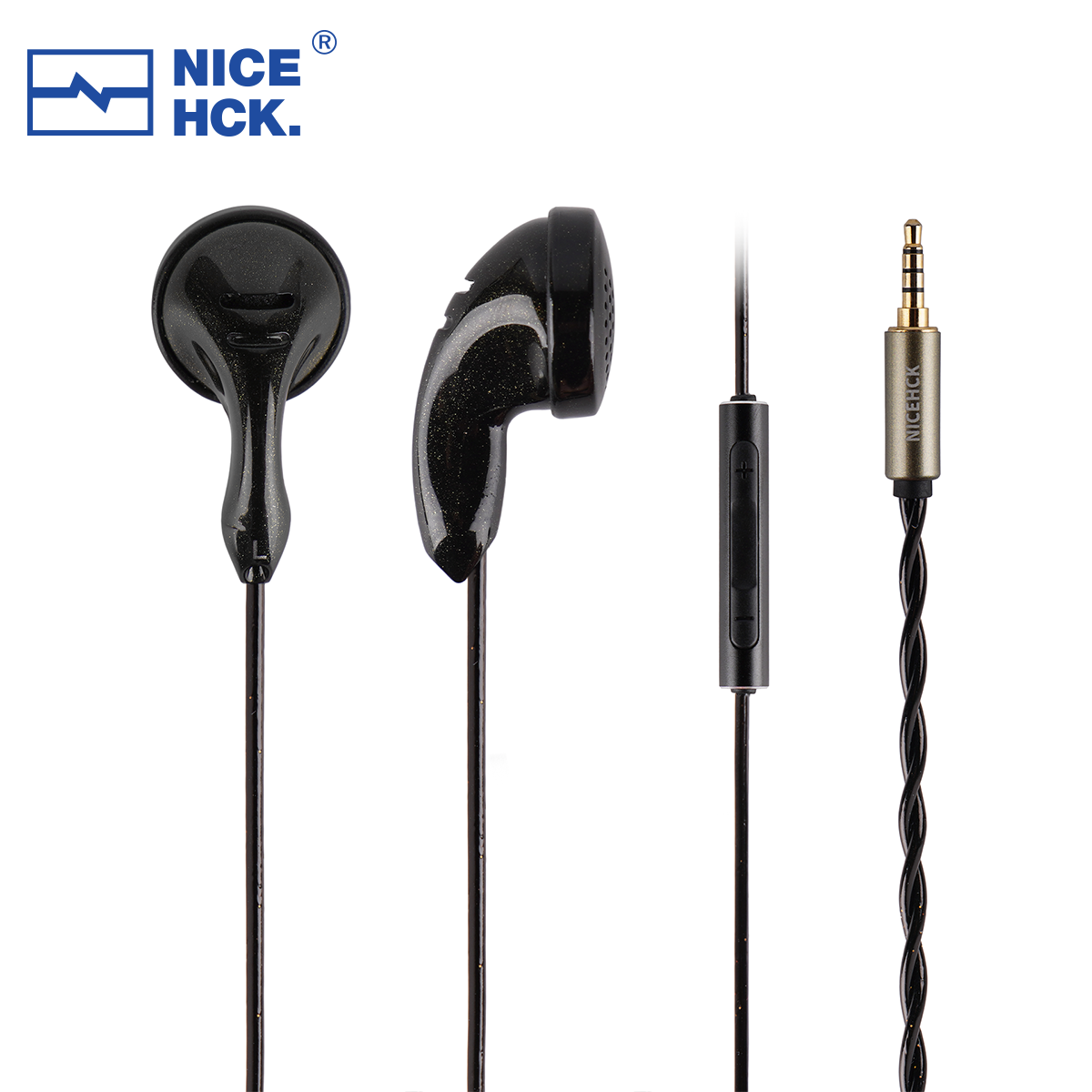 NICEHCK B80 Flachkopf-Ohrhörer – Earplug Set Foam Bewertung und Preis
