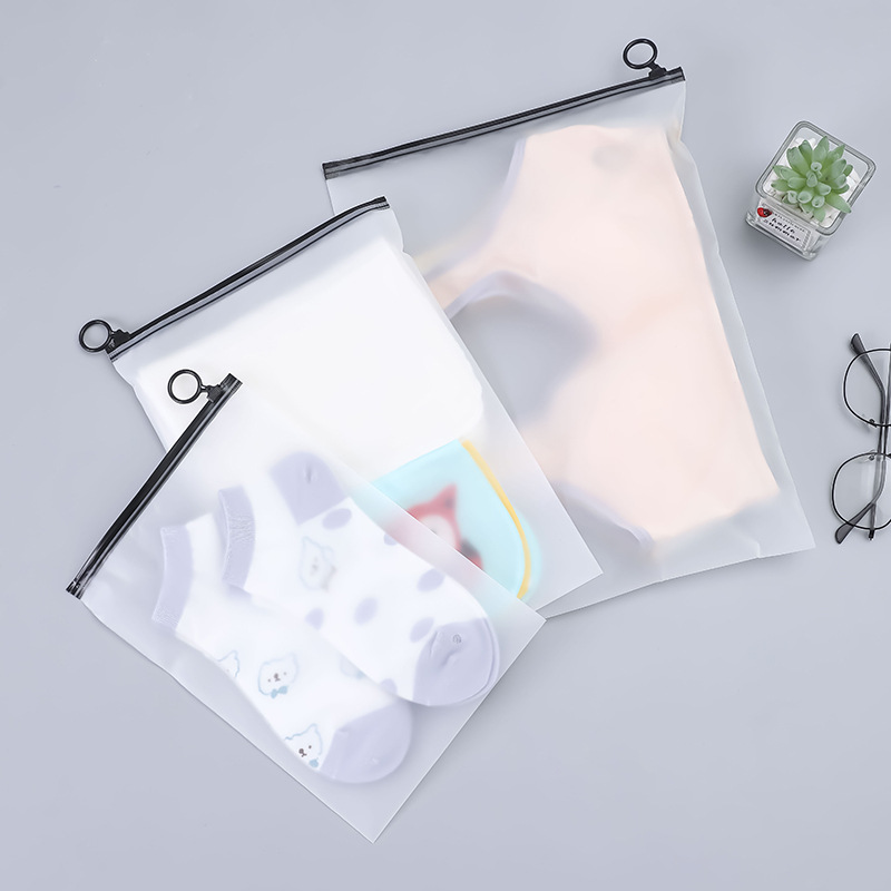 500 Teile/los Frosted Zipper T – Travel Ziplock Bags Bewertung und Preis
