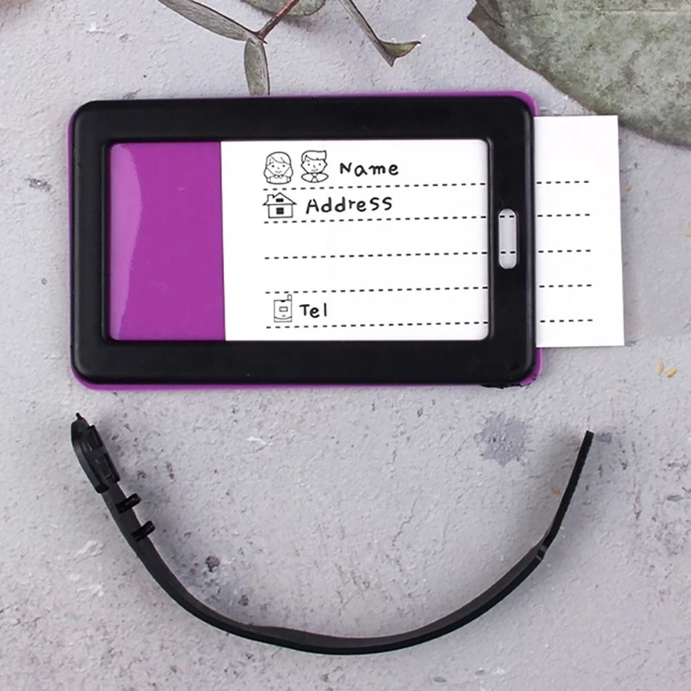 Silikon Kleber Koffer ID Adres – Travel Accessories Name Bewertung und Preis