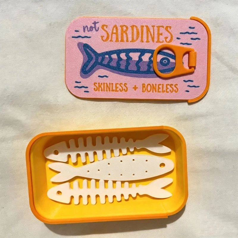 Sardinen-Print Mini-Aufbewahru – Accessories Travel Jewelry Box Bewertung und Preis