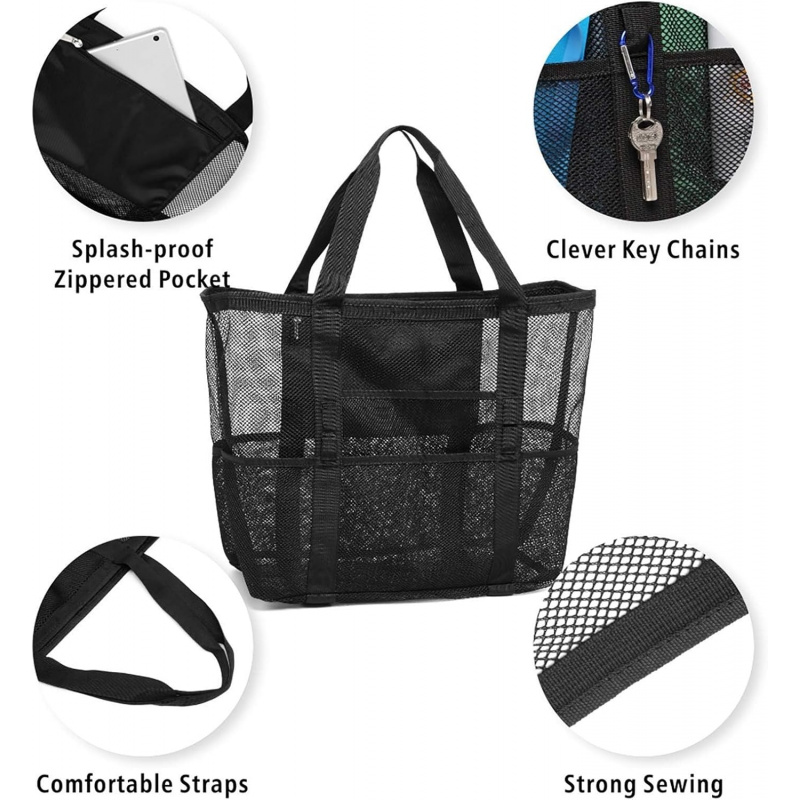 Übergroße Netz-Strandtasche mi – Travel Z Bewertung und Preis