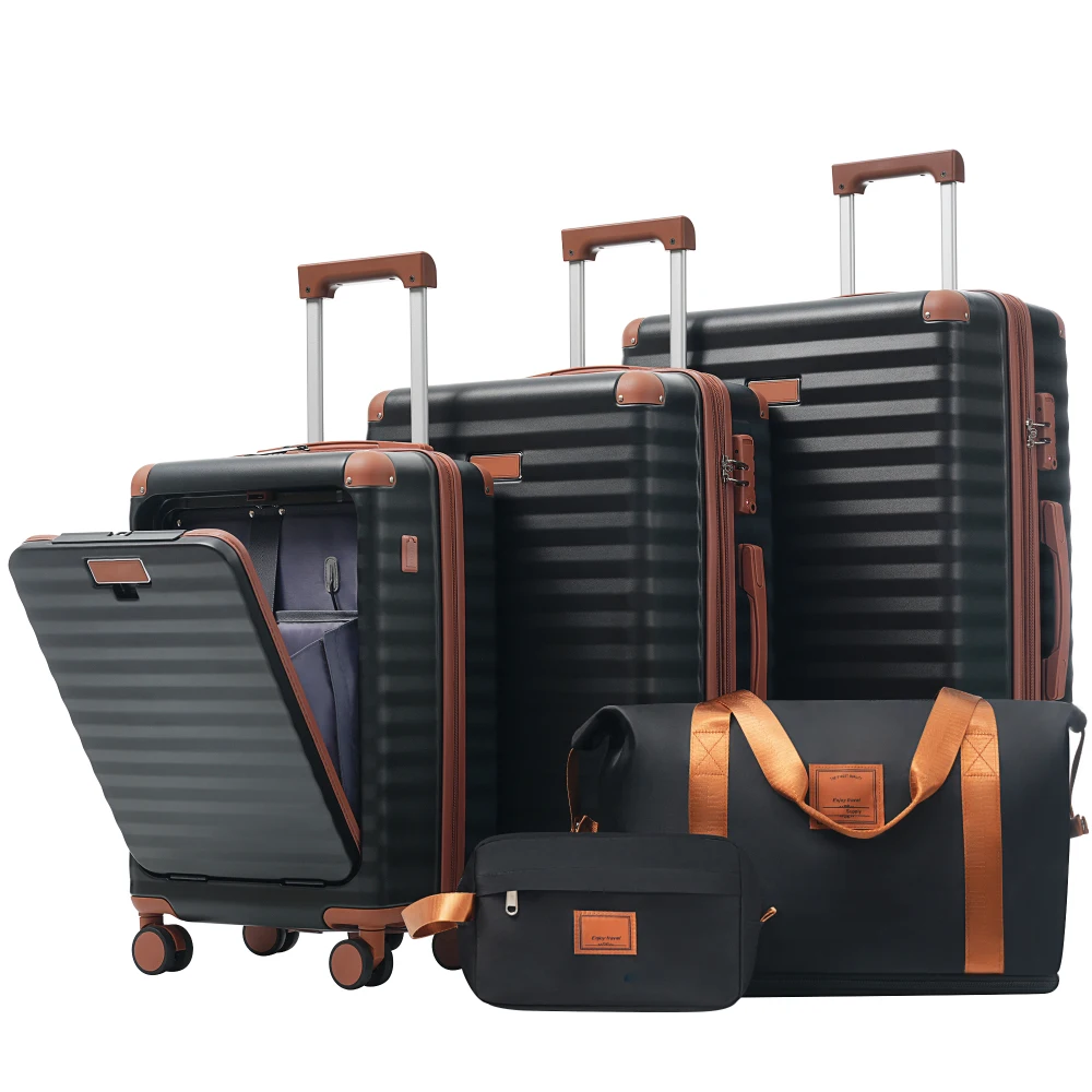 5-teiliges Gepäckset mit Front – Toiletry Bag Tsa Bewertung und Preis