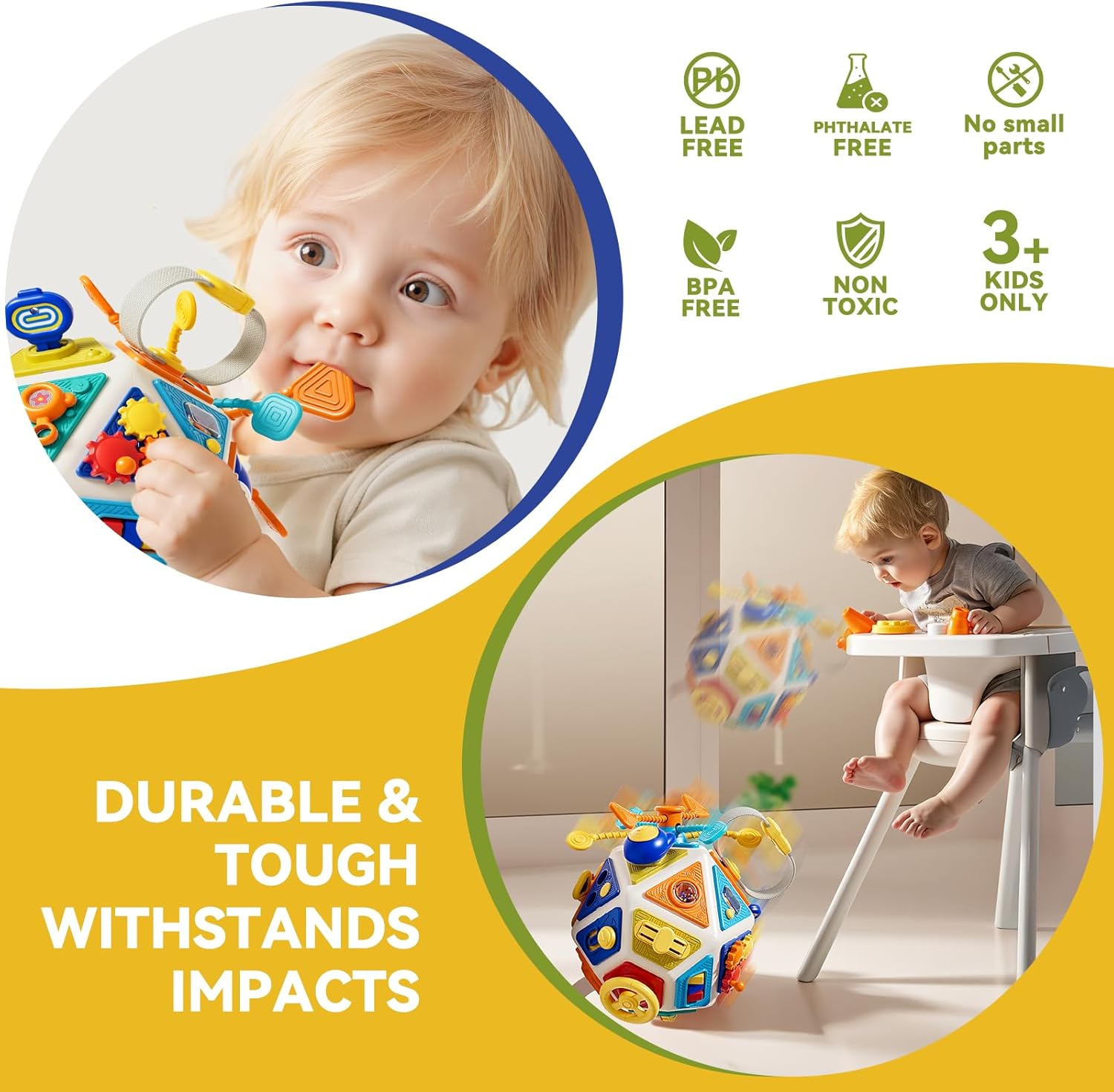 Baby Busy Board Aktivitätswürf – Travel Accessories With Baby Bewertung und Preis