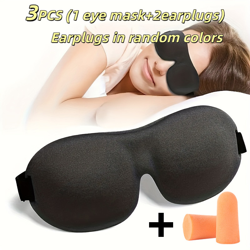 3-teiliges Schlafset – leichte – Earplug Set Foam Bewertung und Preis