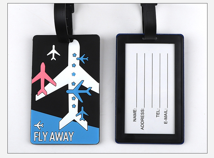 1pc Cartoon Tier PVC Gepäck Ta – Travel Accessories Name Bewertung und Preis