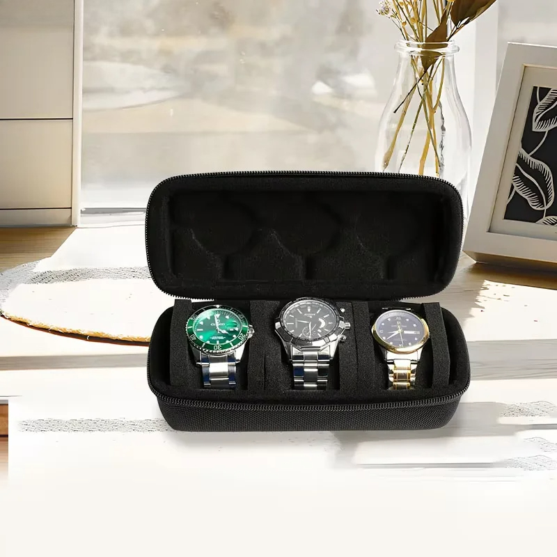 Reiseetui für Uhren mit 3 Fäch – Accessories Travel Jewelry Box Bewertung und Preis