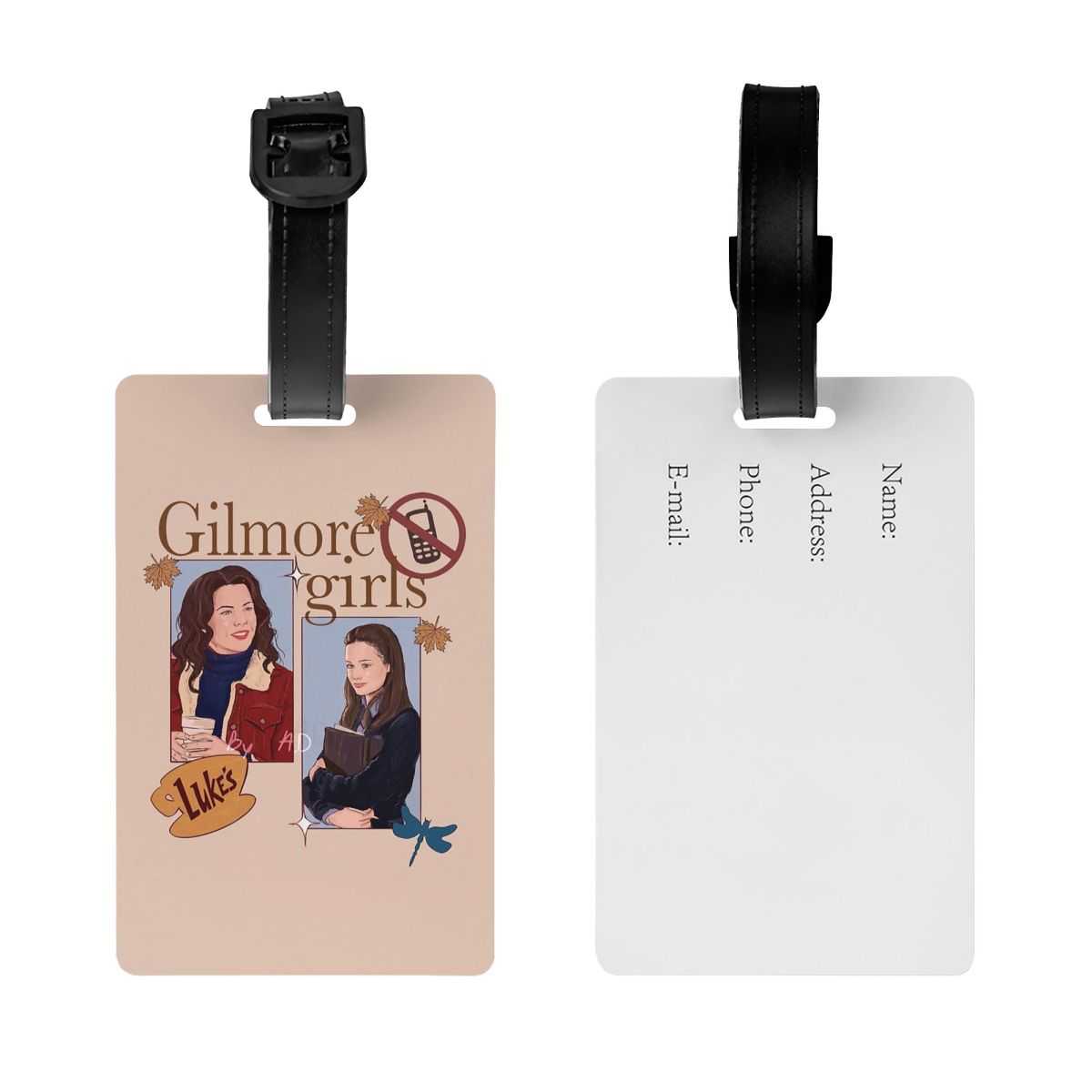 Gilmore Girls Graffiti-Gepäcka – Travel Accessories Name Bewertung und Preis