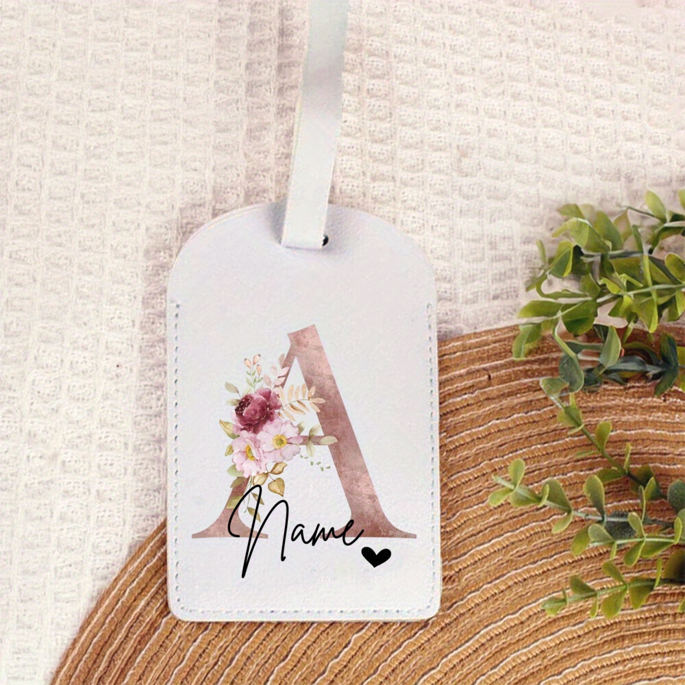 Personalisierter PU-Gepäckanhä – Travel Accessories Name Bewertung und Preis