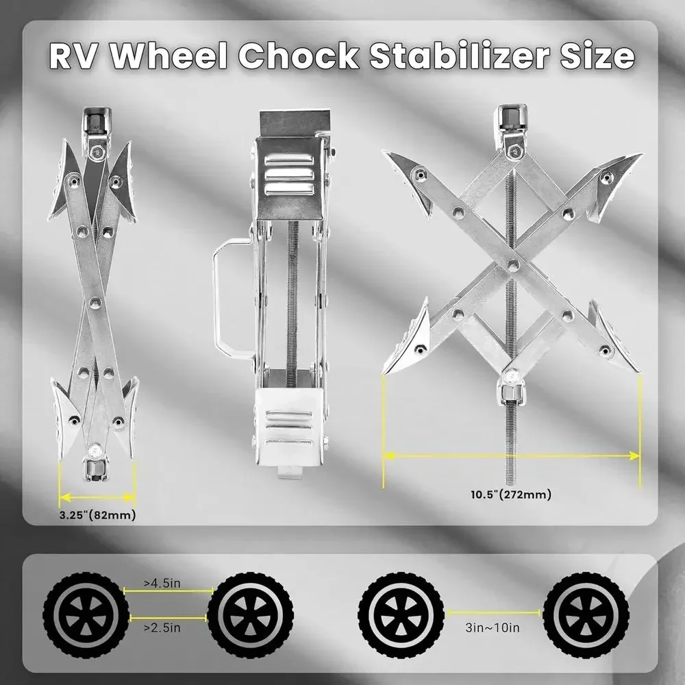 X-förmiger RV-Radkeil, passend – Travel Accessories Usa Bewertung und Preis