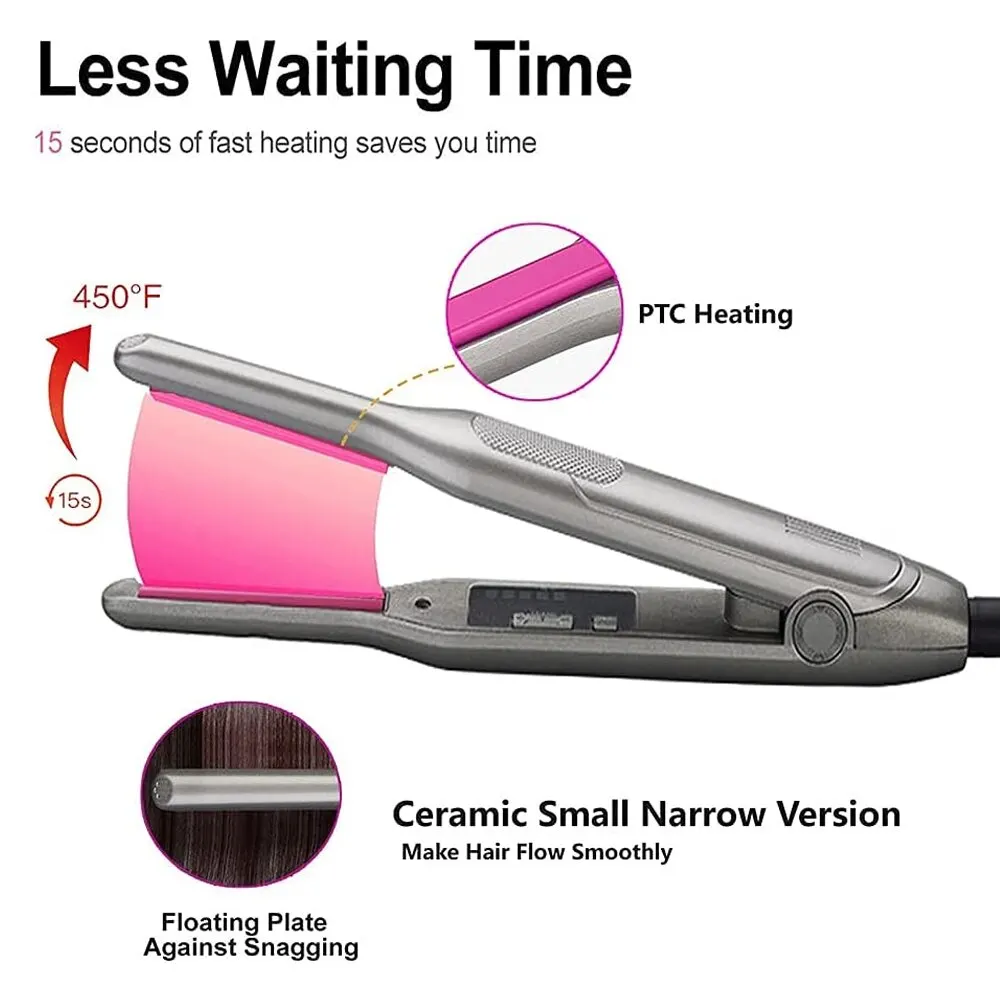 Mini Haarglätter Curler Für Ku – Mini Iron Travel Bewertung und Preis