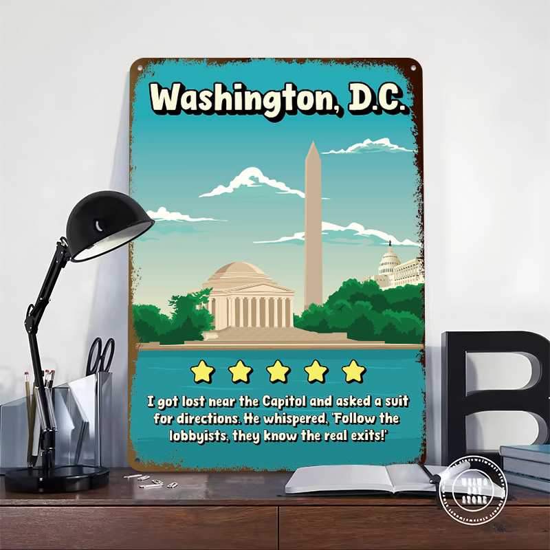 Washington D.C. Lustige Reise- – Travel Accessories Reviews Bewertung und Preis