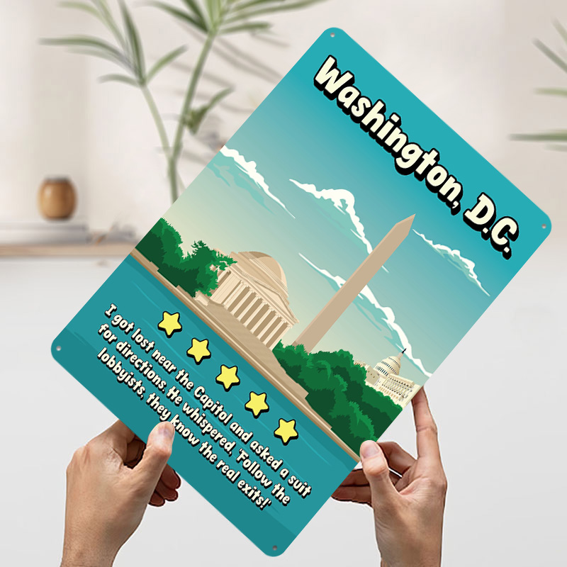 Washington D.C. Lustige Reise- – Travel Accessories Reviews Bewertung und Preis