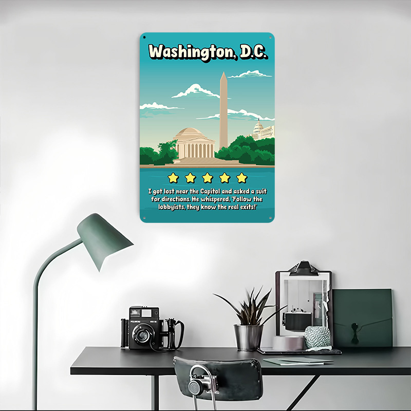 Washington D.C. Lustige Reise- – Travel Accessories Reviews Bewertung und Preis