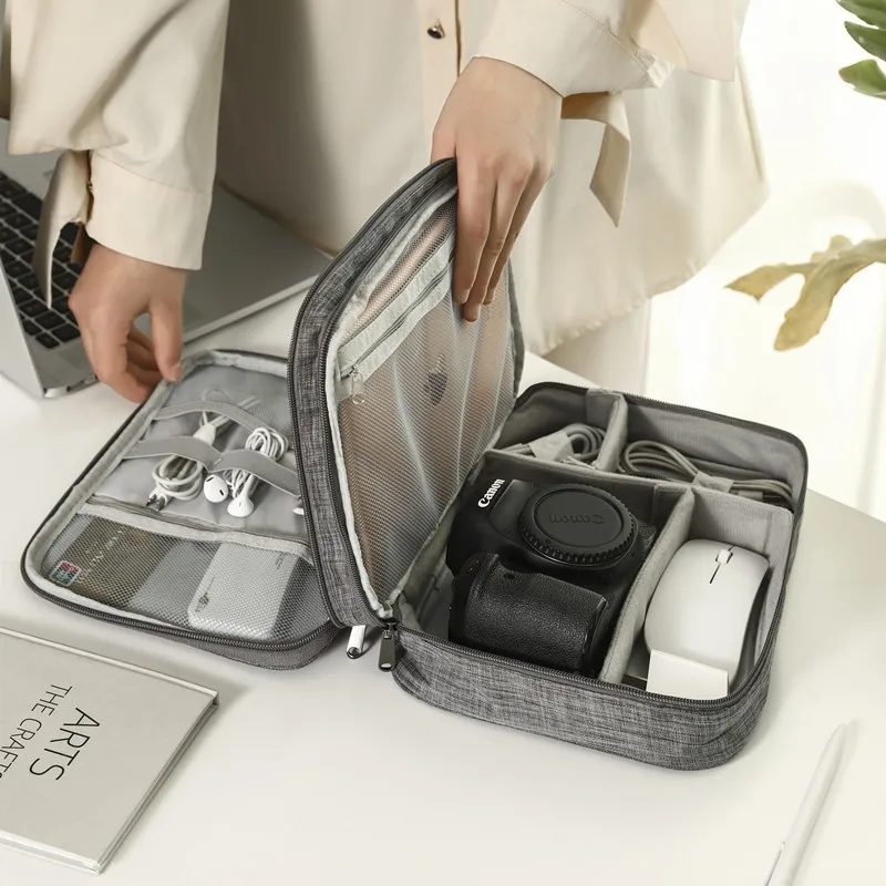 3-stufige tragbare USB-Leitung – Travel Ziplock Bags Bewertung und Preis