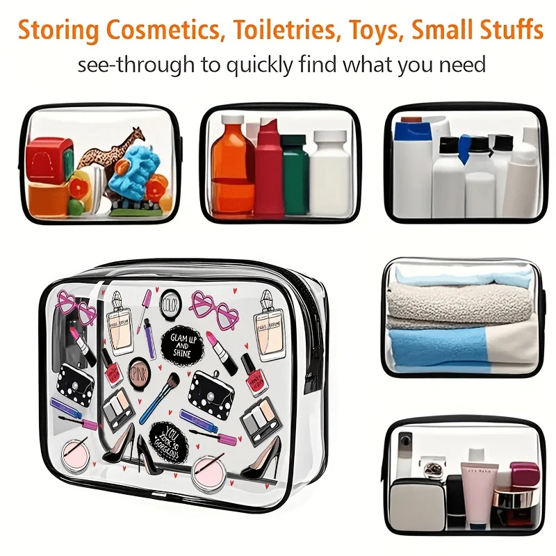 1 Stück Transparente Make-up-T – Toiletry Bag Tsa Bewertung und Preis