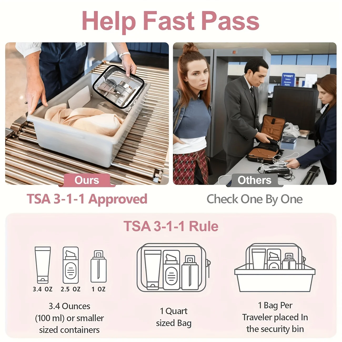 1 Stück Transparente Make-up-T – Toiletry Bag Tsa Bewertung und Preis