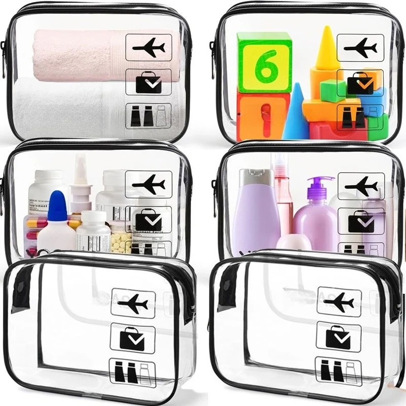 1/3 Stück Transparente Reißver – Toiletry Bag Tsa Bewertung und Preis