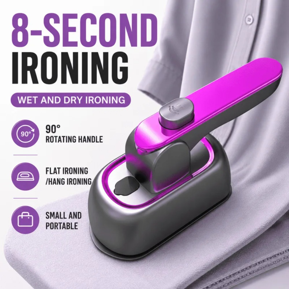 Handgehaltenes Dampfbügeleisen – Mini Iron Travel Bewertung und Preis