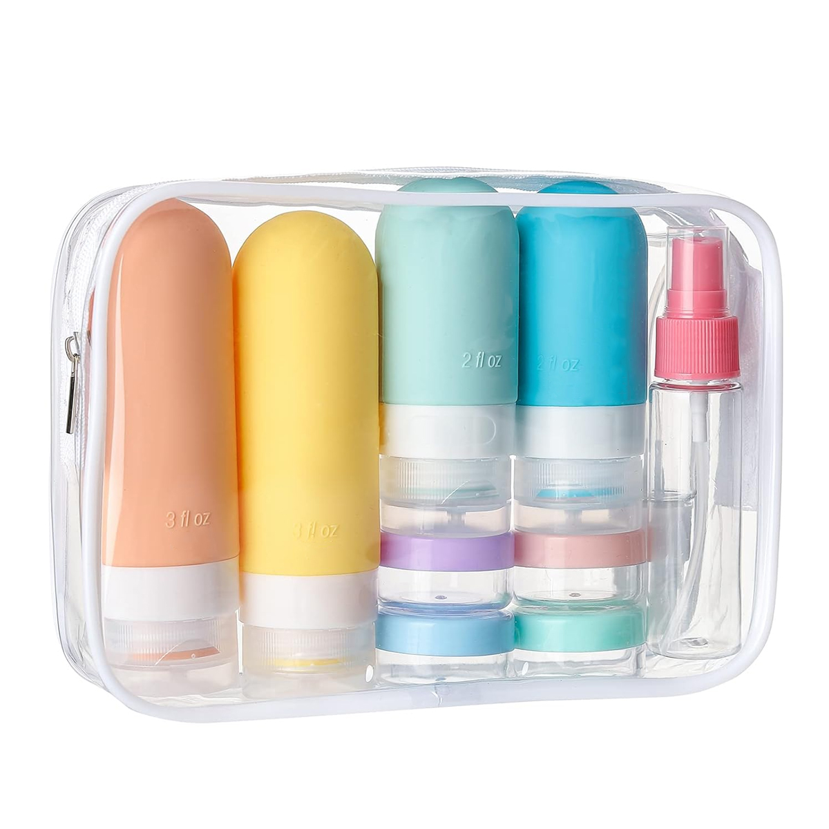 16er-Pack auslaufsicheres Reis – Toiletry Bag Tsa Bewertung und Preis