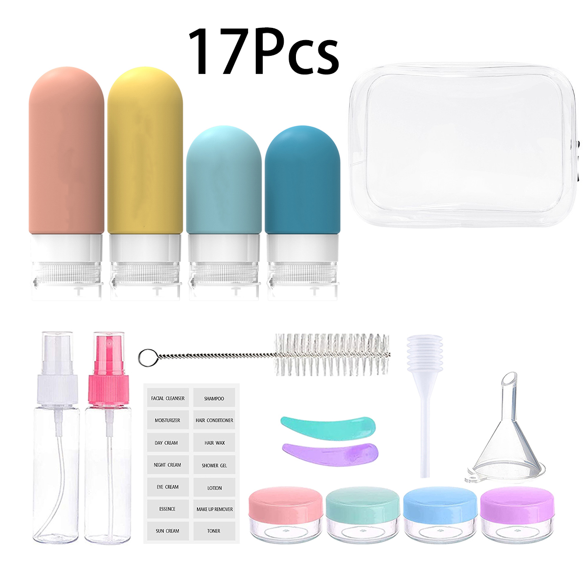 16er-Pack auslaufsicheres Reis – Toiletry Bag Tsa Bewertung und Preis