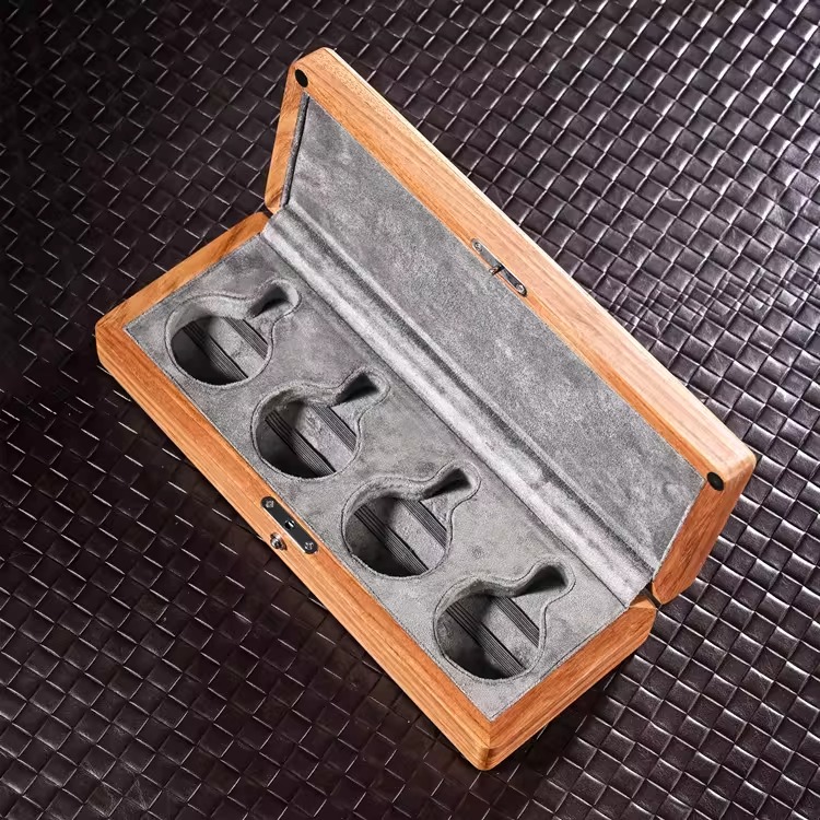 Benutzerdefiniertes LOGO Holz  – Accessories Travel Jewelry Box Bewertung und Preis