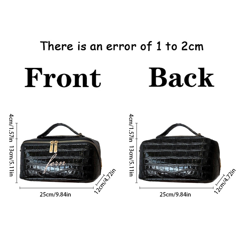 Bestickte Kroko-Kosmetiktasche – Travel Accessories Gift Ideas Bewertung und Preis