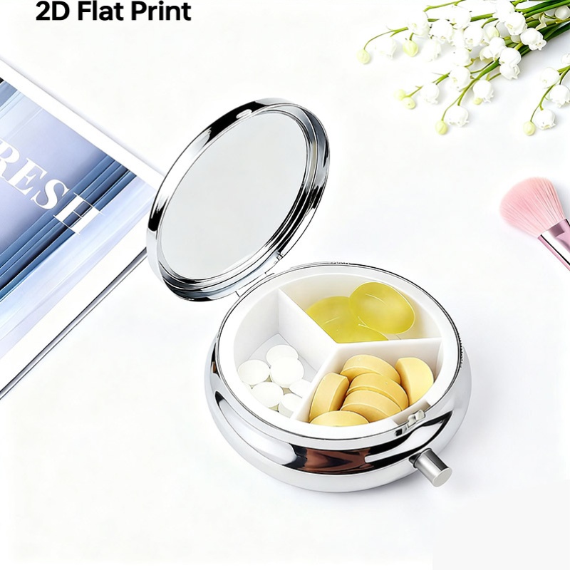 Tragbare Metall-Pillendose mit – Accessories Travel Jewelry Box Bewertung und Preis