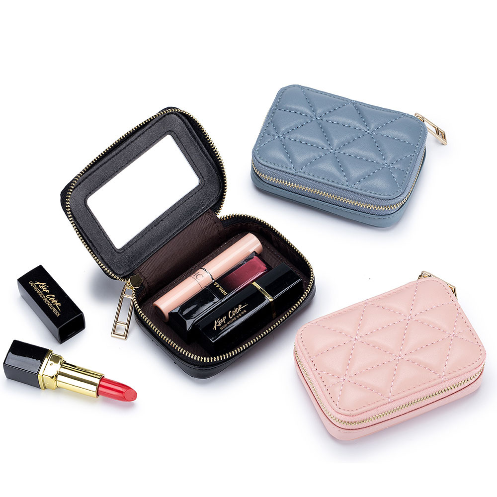 Neue PU Lippenstifte Lagerung  – Travel Ziplock Bags Bewertung und Preis