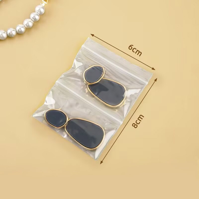 500 stücke Transparente Doppel – Travel Ziplock Bags Bewertung und Preis
